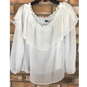 Divided H&M Women’s White Top Size XS